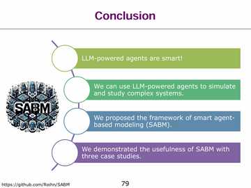 基于大语言模型的智能体模拟框架/Smart Agent-Based Modeling - on the Use of Large Language Models in Computer Simulations(Presented by Professor Chuan Xiao from Osaka University)